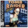 Tomb Raider 3 game jacket cover